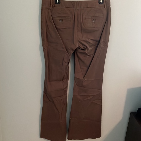 Express Design Studio - Wide leg dark tan/brown size 8R pants - Picture 4 of 5